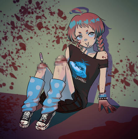 A bust portrait of Insiang, with text written "Mga lalaki talaga, puro kantot nasa utak! (Oh, men, all they think of is sex!)"